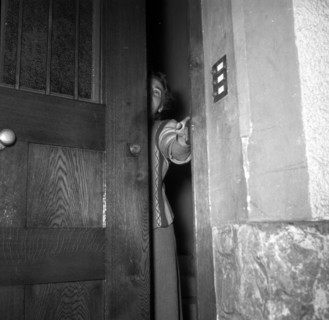 Murder case of banker Armin Bannwart, 1951: housewife pictured in relation with the case report.