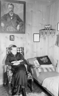Tina Truog-Saluz, writer, ca. 1950.
