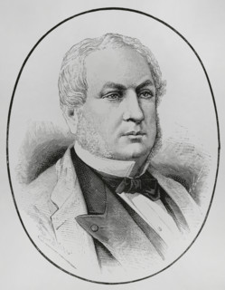 Eugene Rouher (1814-1884). French statesman of the Second Empire (1852-1870). Portrait. Drawing by