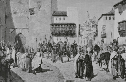 Abu Addallah Muhammad XII (1459-1533), known in Europe as Boabdil. Last Nasrid ruler of the Emirate