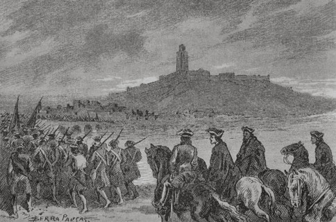 War of the Spanish Succession (1705-1714). Catalonia. ""Battle of Almenara"" (27 July 1710). The