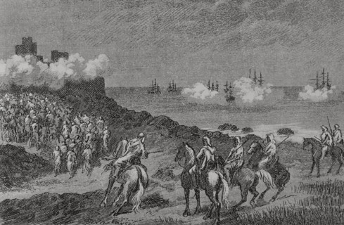 Siege of Ceuta (23 October 1694 to 22 April 1727). The army of the Moroccan Sultan Muley Isma'il