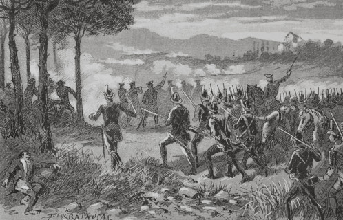 War of the Pyrenees (7 March 1793 to 22 July 1795). ""Battle of Trouillas"" (22 September 1793. The