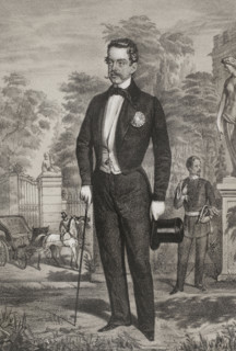 Victor Emmanuel II (1820-1878). Last King of the Kingdom of Sardinia (1849-1861) and the first King