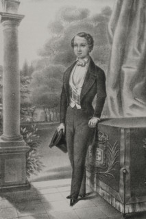 Pedro V of Portugal (1837-1861), so-called the Hopeful. King of Portugal (1853-1861). Portrait as