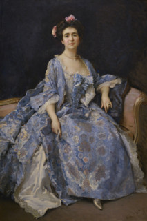 Raimundo de Madrazo y Garreta (1841-1920). Spanish painter. Portrait of Maria Hahn, the Painter's