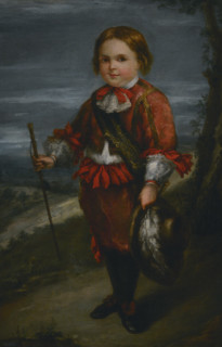 Leonardo Alenza y Nieto (1807-1845). Spanish painter. Portrait of a Boy in the 17th-century Style,