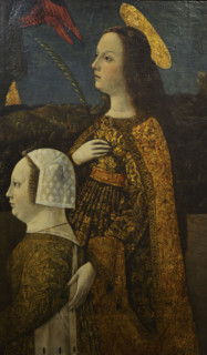 Bona of Savoy (1449-1503). Duchess of Milan as the second wife of Galeazzo Maria Sforza