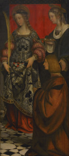 Girolamo Giovenone (1486/1487-1555). Italian painter of the early Renaissance period. Sts. Dorothy