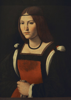 Andrea Solario (ca. 1465-1524). Italian Renaissance painter. Female portrait, 1505-1507. Oil on