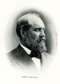 James Abram Garfield (1831-1881) was elected the 20th President of the United States in 1880. He