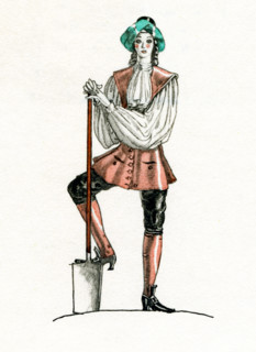 The French writer Voltaire (1694-1778) wrote his satire Candide, a good-hearted young man but one
