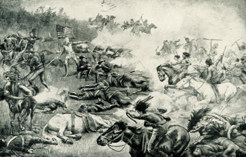 The Battle of the Little Bighorn, fought on June 25, 1876, near the Little Bighorn River in Montana