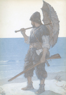 Robinson Crusoe is a novel written by the English novelist Daniel Defoe and published in 1719. A
