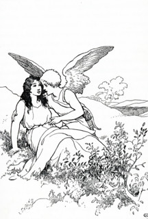 According to Greek and Roman mythology, Cupid (Eros to the Greeks) was the god of love. His mother,