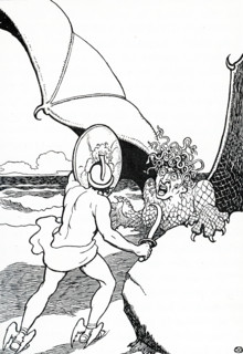 To protect his mother, Danae, the mythical Greek hero Perseus accepted the task assigned him by a