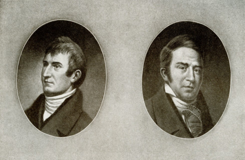 Captain Meriwether Lewis (left) (1774 – 1809) was an American explorer, soldier, politician, and