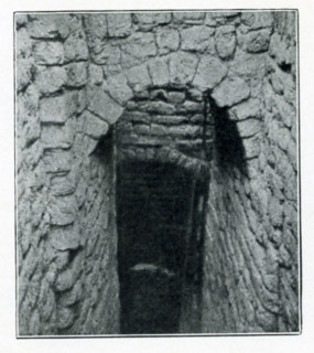 Shown in this early 1900s photo by British archaeologist John Garstang is a domed entrance to a