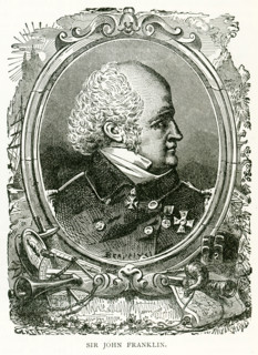 Sir John Franklin set out with HMS Erebus and HMS Terror in 1845 on a voyage to find the North-West