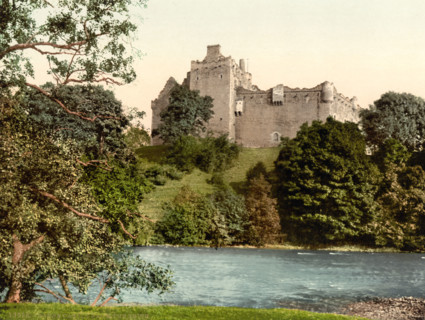 Doune Castle From The Teith