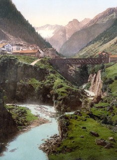 Goschenen And The Damma Glacier