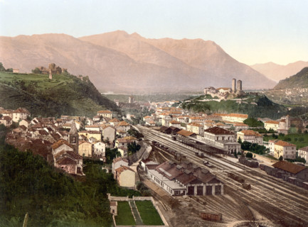 Bellinzona In Ticino In Switzerland / Bellinzona