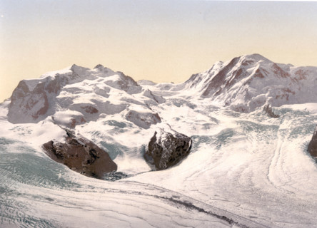 Monte Rosa And The Gorner Glacier
