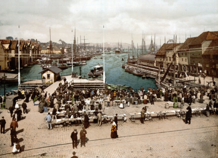 Fish Market In Bergen