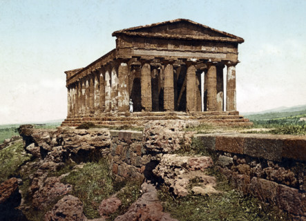 The Temple Of Concordia In Agrigento