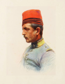 The Allies in the First World War, France, Chasseur d'Afrique, African light infantry, Martinez of