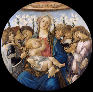 Mary With The Child And Singing Angels (Around 1477)