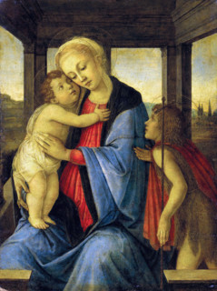 The Madonna And Child With Saint John The Baptist