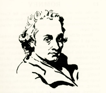 George Romney (1734-1802) was an English portrait painter. He was the most fashionable artist of