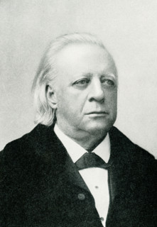The 1903 caption reads: ""Henry Ward Beecher [died 1887]. Harriet Beecher Stowe's favorite brother