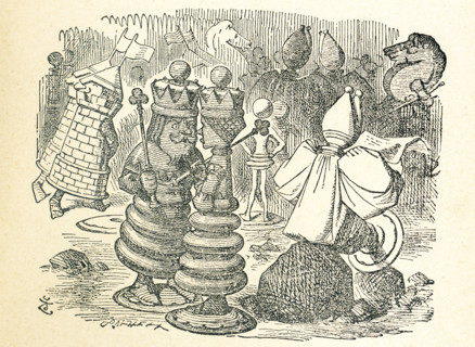 This is what Alice saw once she went through the Looking Glass and into the Looking Glass room in