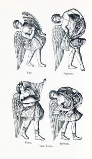 The figures pictured here, according to Greek mythology, are the Winds. They are, from left to