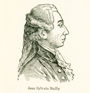 This illustration of Jean Sylvain Bailly (1736-1793) dates to the early 1920s. Jean Sylvain Bailly
