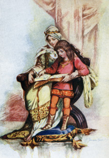 Aldred the Great as a child.
