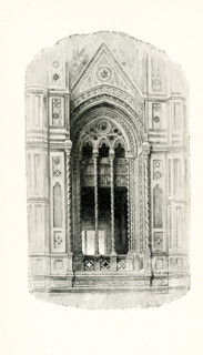 This illustration of the tracery from the Campanile of Giotto at Florence is from John Ruskin's