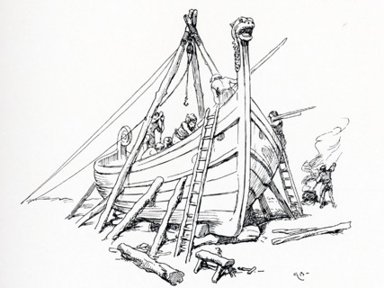 Olaf Tryggvason (960s -1000 AD) was King of Norway from 995 to 1000. He was the son of Tryggvi