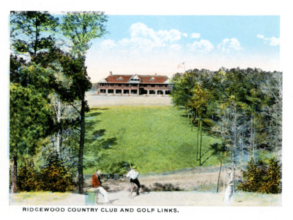 Columbia South Carolina 1918.  State Capitol Ridgewood Country Club and Golf Links  Governor's
