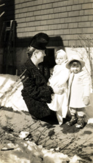 Woman and Children in 1947