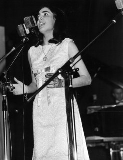 Singer Paola del Medico, Blick Festival, Berne 1967.