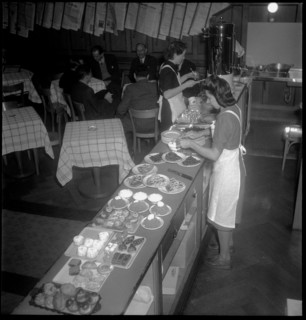 Federal Parliament , Cafeteria; 1949.