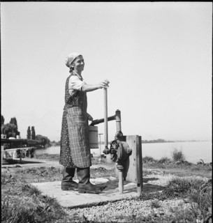Washing at Lake Constance, 1944.
