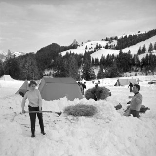 Around 300 people are taking part in the traditional and international new-year camp.