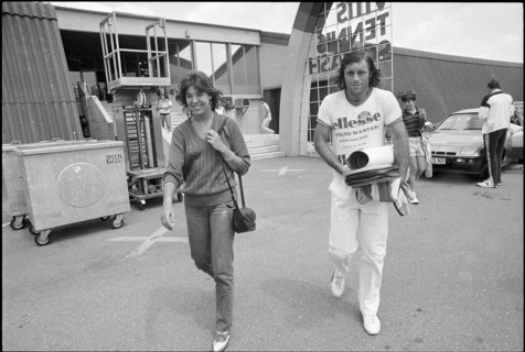 Princess Caroline of Monaco and Guillermo Vilas, 1982.