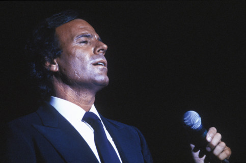 Julio Iglesias in Hamburg 1984.
