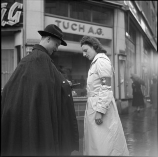 Women during World War 2; postwoman; 1940.