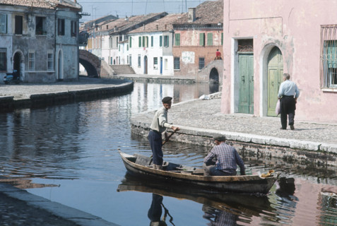 Canal in Comacchio.